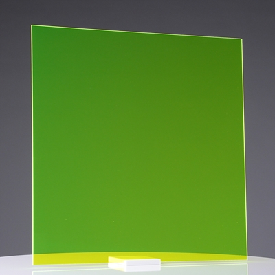 Green Acrylic Fluorescent